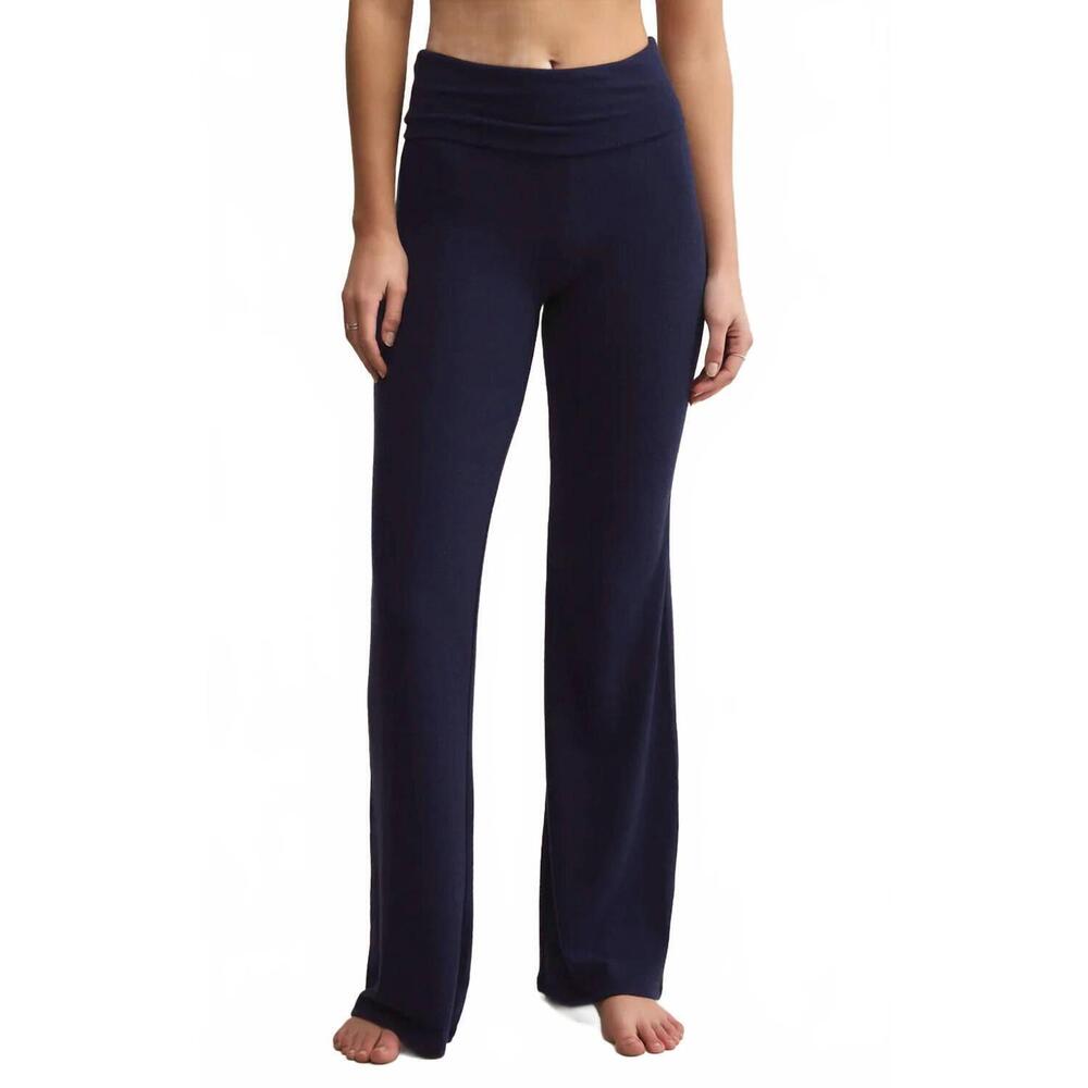 NEW Z SUPPLY dynamic yoga pant in blue sapphire